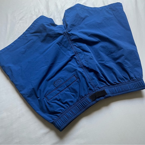 WITHOUT WALLS blue nylon belted athletic shorts - Picture 8 of 9